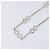 Collana GIVENCHY metallo Silver Auth SW2820 Argento - vista 3