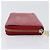 LOUIS VUITTON Monogram Empreinte Zippy Long Wallet Red M60737 LV Auth 200689 Rot - Ansicht 4