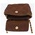 PRADA Schultertasche mit Kette Nylon Brown Gold Tone Auth 203074 Braun - Ansicht 10
