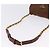 PRADA Schultertasche mit Kette Nylon Brown Gold Tone Auth 203074 Braun - Ansicht 7