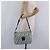 Borsa a Tracolla FENDI Zucca Canvas Mamma Baguette Multicolor Silver Auth 203230M Argento Multicolore - vista 31