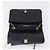 Borsa a tracolla CHANEL Chain Matelasse in pelle d'agnello nera e oro CC Auth 200435V Nero D'oro - vista 9