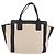 Chloé Chloe Alison Tote Bag aus Leder Ivory Black Auth 203353 Schwarz Roh - Ansicht 13