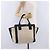 Chloé Chloe Alison Tote Bag aus Leder Ivory Black Auth 203353 Schwarz Roh - Ansicht 29