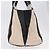 Chloé Chloe Alison Tote Bag aus Leder Ivory Black Auth 203353 Schwarz Roh - Ansicht 5