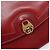 Borsa a tracolla GUCCI Interlocking G in pelle rossa e oro 121546 Auth 202982 Rosso D'oro - vista 18