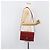 Borsa a tracolla GUCCI Interlocking G in pelle rossa e oro 121546 Auth 202982 Rosso D'oro - vista 23