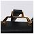 Borsa a tracolla Miu Miu in pelle nera e oro Auth ka6173M Nero - vista 17