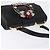 Borsa a tracolla Miu Miu in pelle nera e oro Auth ka6173M Nero - vista 7