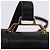 Borsa a tracolla Miu Miu in pelle nera e oro Auth ka6173M Nero - vista 9