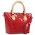 Borsa a mano LOUIS VUITTON Monogram Vernis Montebello PM Rossa M90165 LV Auth 200378V Rosso