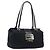 Borsa a mano FENDI Mamma Baguette in jersey di cotone Nero Argento Auth 200914V