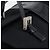Borsa a mano FENDI Mamma Baguette in jersey di cotone Nero Argento Auth 200914V - vista 9