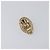Orecchini Christian Dior metallo Gold Tone Auth SW2805V - vista 2