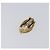 Orecchini Christian Dior metallo Gold Tone Auth SW2805V - vista 3