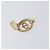 Orecchini Christian Dior metallo Gold Tone Auth SW2805V - vista 6