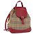 Burberrys Nova Check Rucksack Canvas Beige Gold Auth 199427V Golden