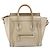 Céline CELINE Luggage Nano Shopper Hand Bag Leather 2way Gold Auth 202288A D'oro - vista 13
