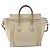 Céline CELINE Luggage Nano Shopper Hand Bag Leather 2way Gold Auth 202288A D'oro - vista 2