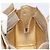 Céline CELINE Luggage Nano Shopper Hand Bag Leather 2way Gold Auth 202288A D'oro - vista 21