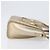 Céline CELINE Luggage Nano Shopper Hand Bag Leather 2way Gold Auth 202288A D'oro - vista 3