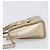 Céline CELINE Luggage Nano Shopper Hand Bag Leather 2way Gold Auth 202288A D'oro - vista 4