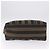 Pequin Borsa Tote FENDI Pecan Canvas Marrone Nero Auth 202984 - vista 5