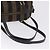 Pequin Borsa Tote FENDI Pecan Canvas Marrone Nero Auth 202984 - vista 7