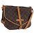 LOUIS VUITTON Monogram Saumur 30 Shoulder Bag M42256 LV Auth 199805A Monogramma