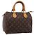 LOUIS VUITTON Monogram Speedy 25 Borsa a mano M41528 LV Auth 201143SAV Monogramma