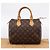 LOUIS VUITTON Monogram Speedy 25 Borsa a mano M41528 LV Auth 201143SAV Monogramma - vista 12
