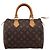 LOUIS VUITTON Monogram Speedy 25 Borsa a mano M41528 LV Auth 201143SAV Monogramma - vista 13