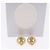 Orecchini Christian Dior Metal Gold Tone Auth ti4009 - vista 12