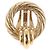 Orecchini Christian Dior Metal Gold Tone Auth ti4009 - vista 6