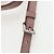 Sac à main Miu Miu Vitterodino en cuir 2way Rose Argent Auth 200774V Argenté - vue 18