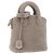 Borsa a mano LOUIS VUITTON Lockit Voyage Mouton Greige M93850 LV Auth am12524SAM