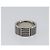 LOUIS VUITTON Damier Color Berg Ring metal M Silver M62493 LV Auth SW2800V Argento - vista 4
