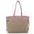 Borsa Tote PRADA in jacquard di tela marrone oro Auth 200586V D'oro - vista 2