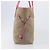 Borsa Tote PRADA in jacquard di tela marrone oro Auth 200586V D'oro - vista 4