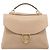 Borsa Salvatore Ferragamo Gancini in pelle 2way Beige Gold Auth 199034A D'oro - vista 13