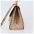 Borsa Salvatore Ferragamo Gancini in pelle 2way Beige Gold Auth 199034A D'oro - vista 3