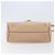 Borsa Salvatore Ferragamo Gancini in pelle 2way Beige Gold Auth 199034A D'oro - vista 5