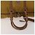 PRADA Boston Bag Nylon Beige Silver Auth bs36871 Silvery - view 7