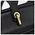 Borsa Tote GUCCI GG Canvas Nero Oro 92731 Auth 202890A D'oro - vista 9