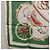 Hermès Pañuelo HERMES Carre 90 Seda Verde Auth 199724M - vista 20