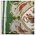 Hermès Pañuelo HERMES Carre 90 Seda Verde Auth 199724M - vista 5