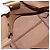 Borsa a mano Burberrys Nova Check Canvas Beige Gold Auth 202669 D'oro - vista 10