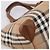 Borsa a mano Burberrys Nova Check Canvas Beige Gold Auth 202669 D'oro - vista 14