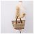 Borsa a mano Burberrys Nova Check Canvas Beige Gold Auth 202669 D'oro - vista 20