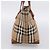 Borsa a mano Burberrys Nova Check Canvas Beige Gold Auth 202669 D'oro - vista 3